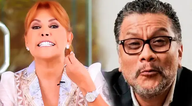 Magaly Medina arremete contra Tomás Angulo.