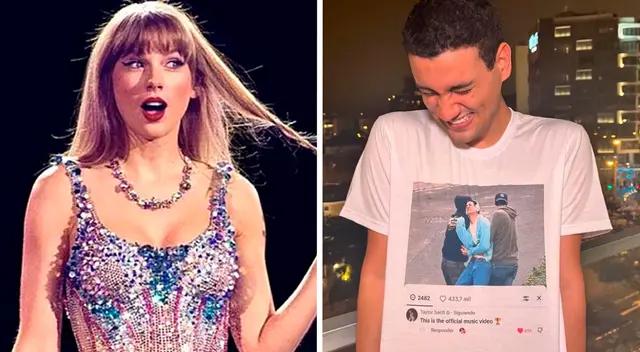 Taylor Swift SORPRENDE al hijo de Alfredo Benavides y reacciona a su interpretación de su nueva canción. Taylor Swift SORPRENDE al hijo de Alfredo Benavides y reacciona a su interpretación de su nueva canción.