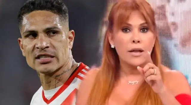 Magaly Medina arremetió contra Paolo Guerrero.