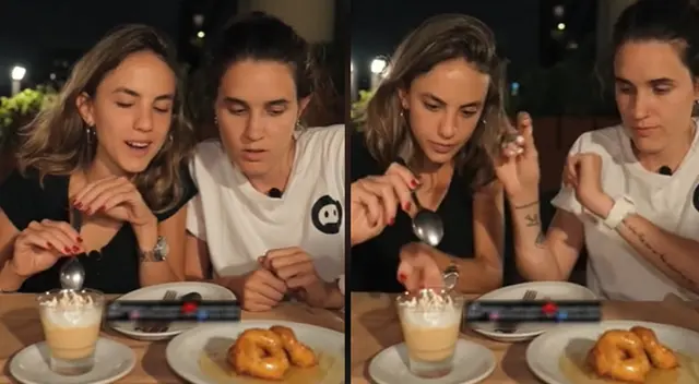 Postre peruano cautivó a extranjeras y escena es viral en TikTok.