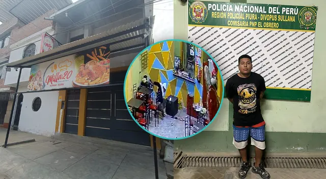 Delincuente se resbala durante robo en Piura y por de morarse sus amigos lo dejan. Delincuente se resbala durante robo en Piura y por de morarse sus amigos lo dejan.