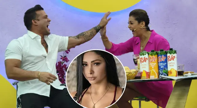 Pamela Franco habla sobre acercamiento de Christian Domínguez y Karla Tarazona. Pamela Franco habla sobre acercamiento de Christian Domínguez y Karla Tarazona.