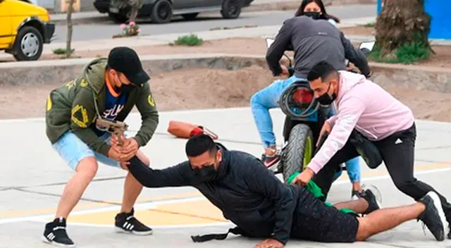 Peruanos enfrentan el incremento de la delincuencia en el país Peruanos enfrentan el incremento de la delincuencia en el país