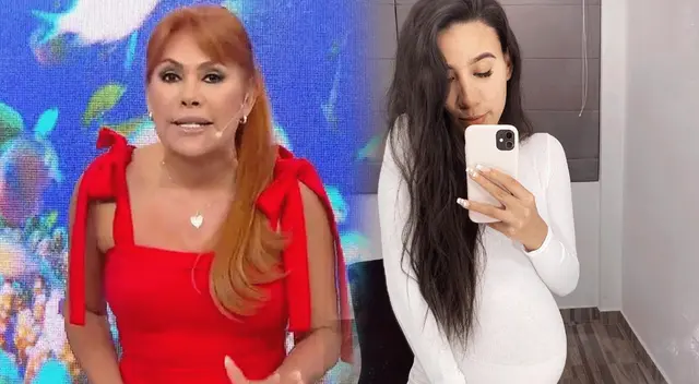 Magaly Medina desaprueba polémico comentario de Samahara Lobatón sobre su embarazo.