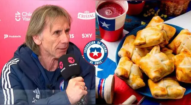 Ricardo Gareca sorprende a los peruanos con elogios a la comida chilena durante entrevista.