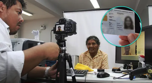 Foto con fondo blanco para DNI es tomada completamente gratis.