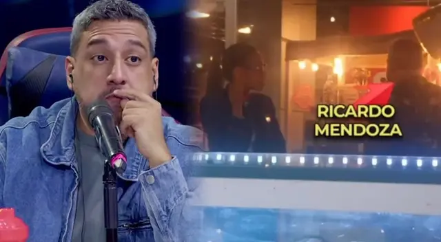 Ricardo Mendoza se refiere a las recientes imágenes de su pareja en 'Magaly TV La Firme'.