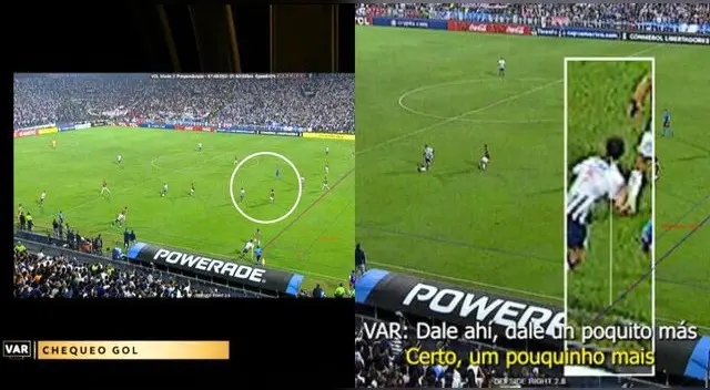 Se revela audio del VAR que anuló gol de Alianza Lima ante Colo Colo por la fecha 5 del grupo A de la Copa Libertadores 2024. Se revela audio del VAR que anuló gol de Alianza Lima ante Colo Colo por la fecha 5 del grupo A de la Copa Libertadores 2024.