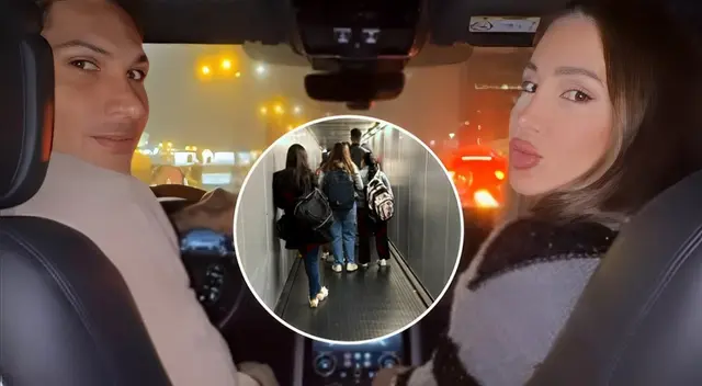 Ana Paula Consorte deja solo a Paolo Guerrero y se regresa a Brasil. Ana Paula Consorte deja solo a Paolo Guerrero y se regresa a Brasil.