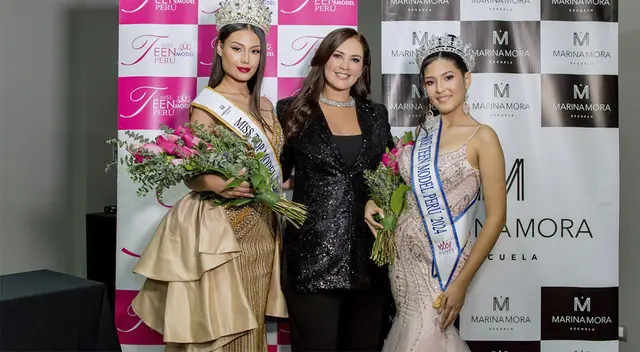 Marina Mora coronó a las nuevas reinas Marina Mora coronó a las nuevas reinas