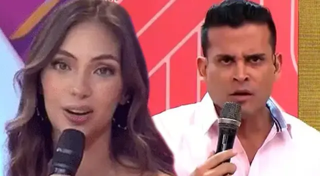 Natalie Vértiz es una reconcida condcutora de televisión.