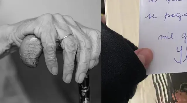 Historia de una joven y adulta mayor conmovió en las redes sociales. Historia de una joven y adulta mayor conmovió en las redes sociales.