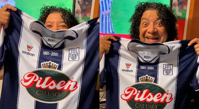 Alianza Lima: Carlos Vílchez festejó a su manera el triunfo blanquiazul. Alianza Lima: Carlos Vílchez festejó a su manera el triunfo blanquiazul.