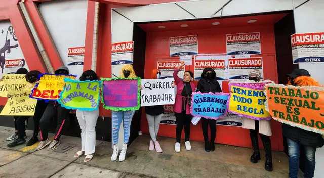Trabajadores sexuales de Las Cucardas piden trabajar nuevamente. Trabajadores sexuales de Las Cucardas piden trabajar nuevamente.