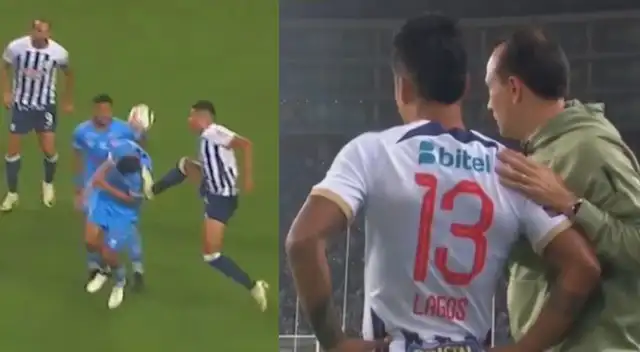 Jeriel De Santis dejó a Alianza Lima con 10 jugadores tras expulsión frente a Garcilaso.