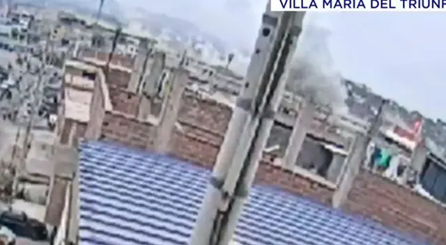 Explosión en grifo de Villa María del Triunfo no ha sido controlada. Explosión en grifo de Villa María del Triunfo no ha sido controlada.
