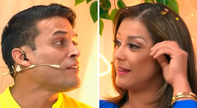 Christian Domínguez le promete a Karla Tarazona estar unidos para siempre.