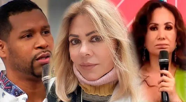 Gisela Valcárcel se reune con conductores de América Hoy.