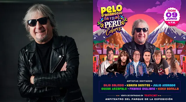 Pelo D' Ambrosio presentado renovado show