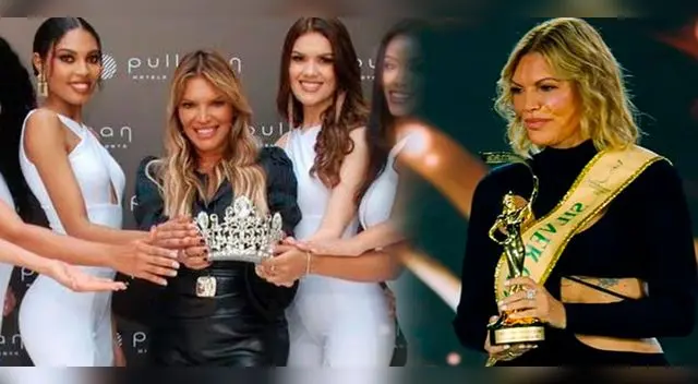 Jessica Newton se prepara para la final del Miss Perú 2024.