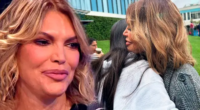 Jessica Newton se mostró emotiva en evento de su hija.