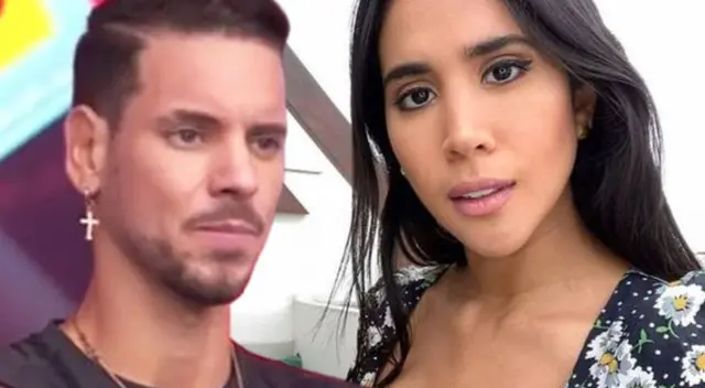 Melissa Paredes parcha a Anthony Aranda por una broma.