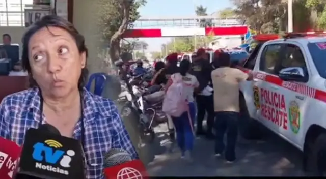 Subdirectora de colegio piensa que desmayo de las 100 alumnas, se trata de un histeria colectiva.