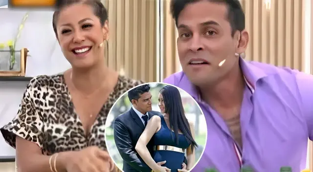 Karla Tarazona quiere tener una niña y Christian Domínguez reacciona.