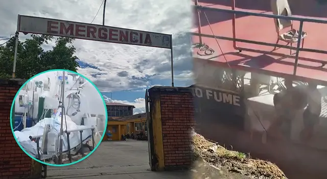 Joven termina con el 70% del cuerpo quemado tras explosión en grifo flotante de Loreto.