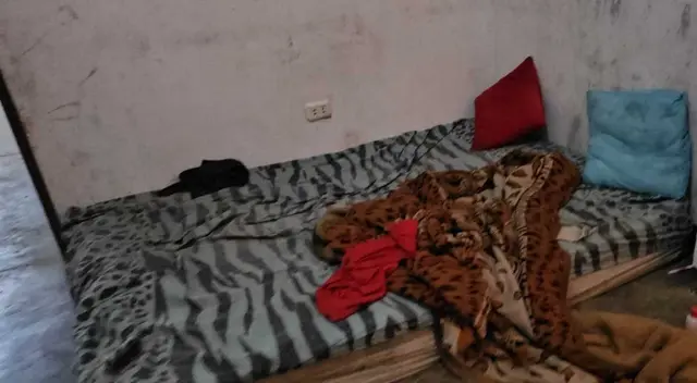 Este es el lugar donde descansaba Jackeline Salazar tras ser raptada el 13 de mayo de 2023.