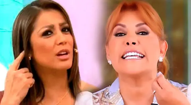 Magaly Medina responde fuerte a Karla Tarazona. Magaly Medina responde fuerte a Karla Tarazona.