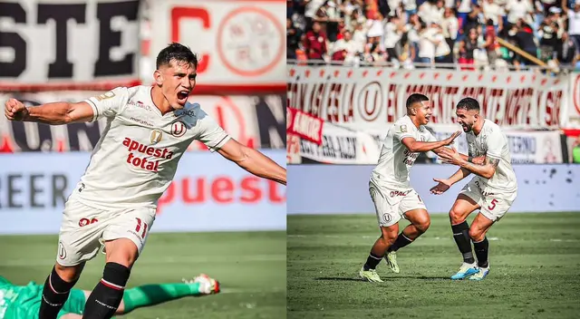 El 'Tunche' Rivera y el 'Oreja' Flores fueron claves en el partido.