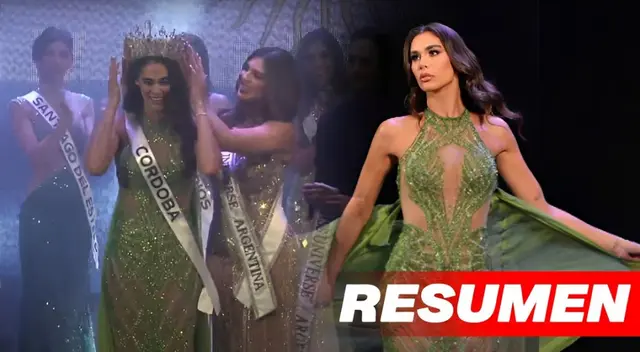 Conoce a la ganadora del Miss Universo Argentina 2024. Conoce a la ganadora del Miss Universo Argentina 2024.