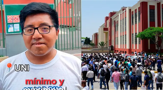 Estudiante de la UNI espera ganar un salario elevado al terminar la carrera.