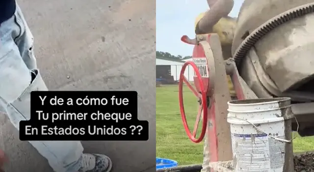 Joven albañil en Estados Unidos captó la atención en redes sociales. Joven albañil en Estados Unidos captó la atención en redes sociales.