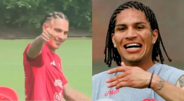 Paolo Guerrero volvió a lucir el look de Depredador en la Videna.