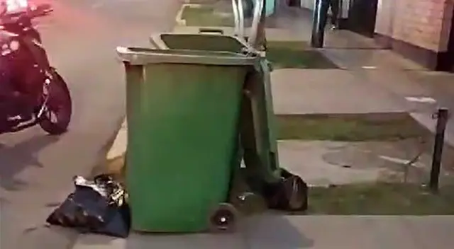 Personal de serenazgo acudió ante el llamado de los vecinos de la zona. Personal de serenazgo acudió ante el llamado de los vecinos de la zona.