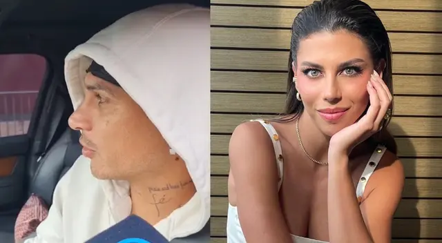 Paolo Guerrero no pudo evitar reaccionar a su ex Alondra García Miró.