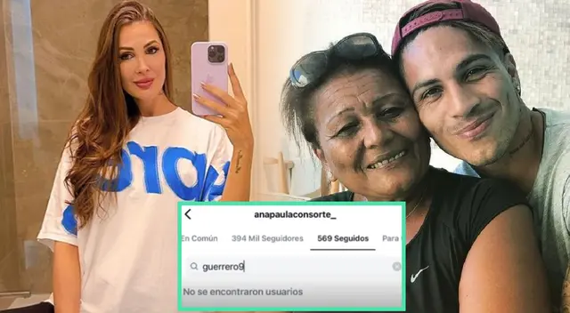 Ana Paula Consorte no quiere saber más de Paolo Guerrero.