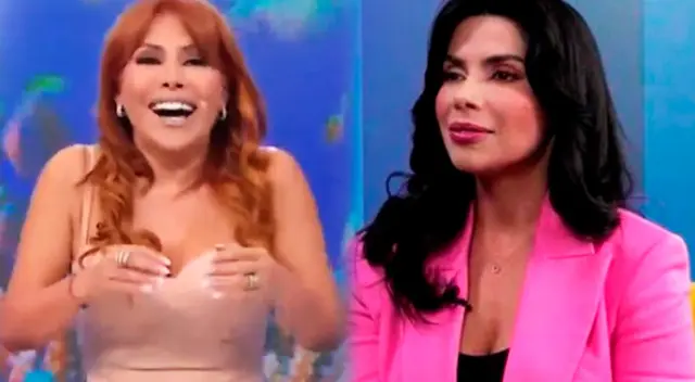 Magaly Medina se burla de Ely Yutronic. Magaly Medina se burla de Ely Yutronic.