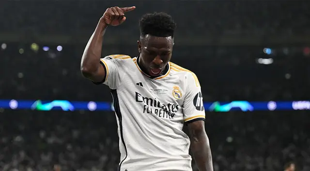 Vinicius Jr. fue la figura de la Champions League.