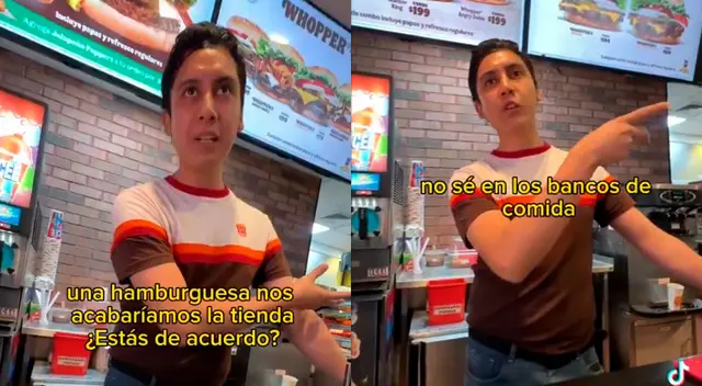 Usuarios lamentaron el acto discriminatorio en Burger King. Usuarios lamentaron el acto discriminatorio en Burger King.