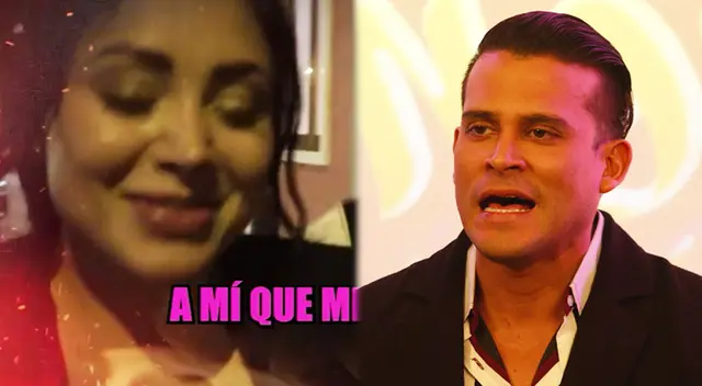 Pamela Franco le envía mensaje a Christian Domínguez