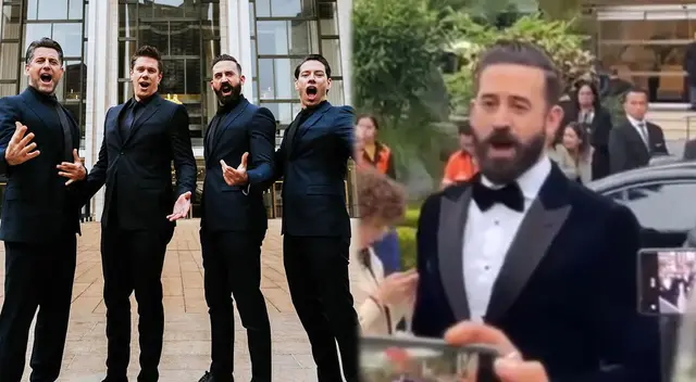 Cancelan concierto de Il Divo en Lima, pero artistas ofrecen show gratis en las fueras de su hotel Cancelan concierto de Il Divo en Lima, pero artistas ofrecen show gratis en las fueras de su hotel