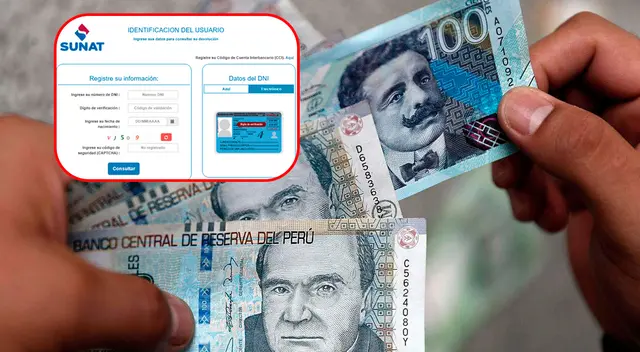 Consulta la devolución de impuestos de la Sunat.