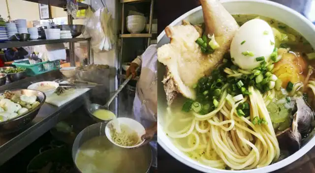 El caldo de gallina, un ícono de la cocina peruana.