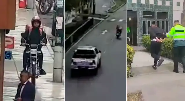 Delincuente tenía cómplice que logró huir. Hampón fue detenido y llevado a comisaría Santa Felicia de La Molina.