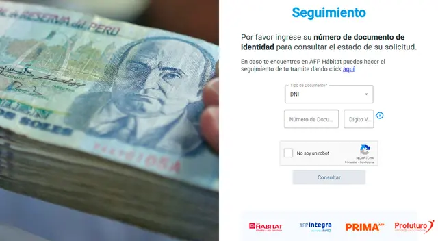 Ingresa a la página web para verificar el proceso de tu Retiro AFP 2024. Ingresa a la página web para verificar el proceso de tu Retiro AFP 2024.