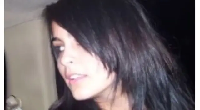 Laura Spoya en su etapa emo antes del Miss Perú 2015.