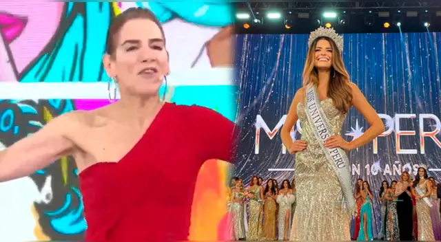 Gigi Mitre opina sobre el Miss Perú 2024.